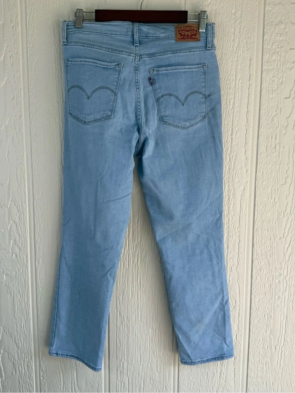 Levi's High Rise Straight crop - Picture 4 of 7